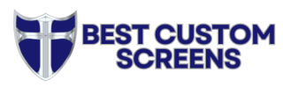 BestCustomScreens.com Website Logo for header