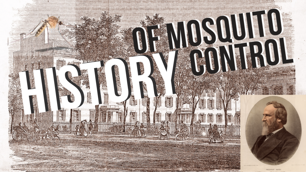 President Hayes help set the stage for Mosquito Control in the USA. The rest is History.